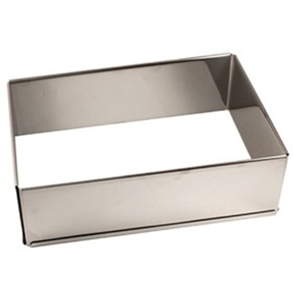 LARES - CADRE PATISSERIE RC 46X32 H7.5CM*INOX