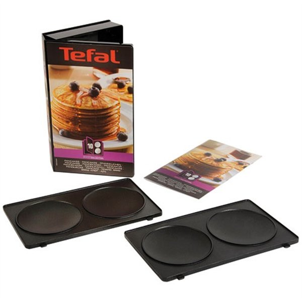 TEFAL - COFFRET SNACK COLLECTION.PLAQUES PANCAKES2)+1 LIVRE RECETTES