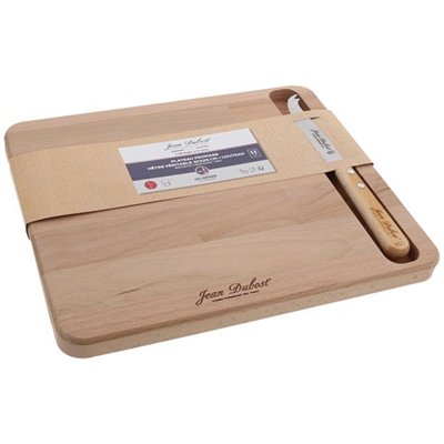 JEAN DUBOST - Plateau à fromage + couteau - Les Couteaux à la Française