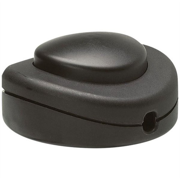 LEGRAND - Interrupteur pour lampe pied carré noir