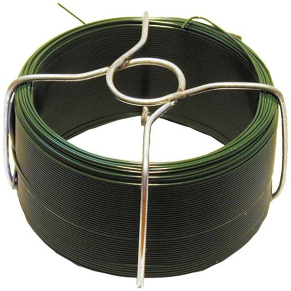 CHAPUIS - Fil acier plastifie vert ø 1.4mm x30m