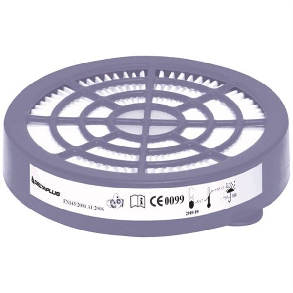 DELTA PLUS - Kit 2 préfiltres p3 +adapteur pour demi-masque m6400