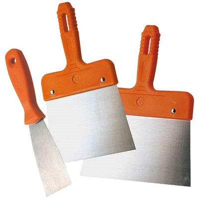 FISCHER DAREX - Set de 3 couteaux inox à enduire et à gratter