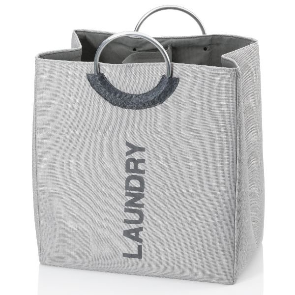 KELA - Sac à linge Gris Rocher - Palma