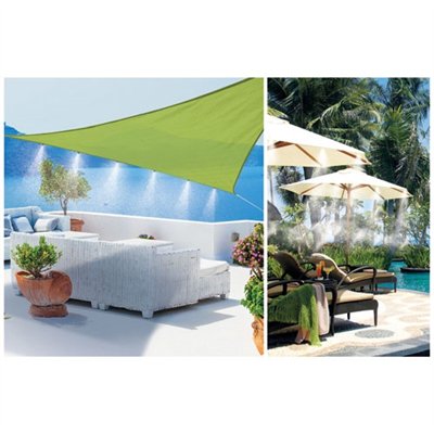 JARDILINE - Brumisateur autonome 6 buses tuyau 6m prémonté