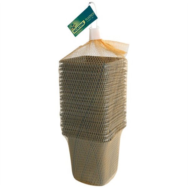 NORTENE - Plastpot 20 pots carrés noir 7 x 7 x 6 cm