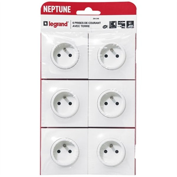 LEGRAND - Lot neptune 6pc ba