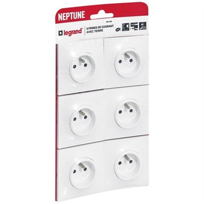 LEGRAND - Lot neptune 6pc ba