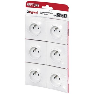 LEGRAND - Lot neptune 6pc ba