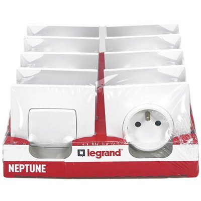LEGRAND - Lot neptune 2vv + 8pc ba