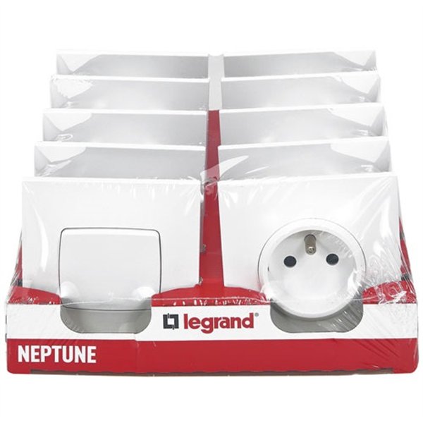 LEGRAND - Lot neptune 2vv + 8pc ba