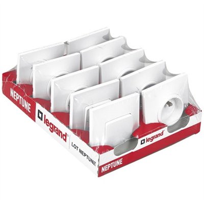 LEGRAND - Lot neptune 2vv + 8pc ba