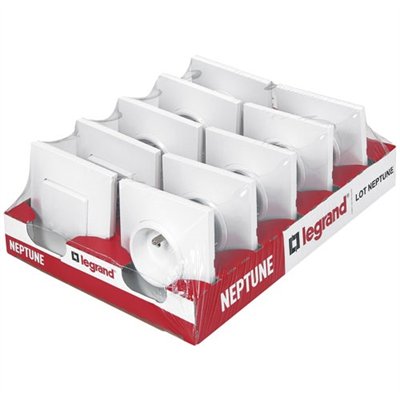 LEGRAND - Lot neptune 2vv + 8pc ba