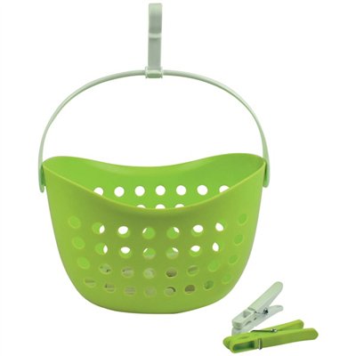 LAGUELLE - Panier 20 pinces à linge recyclées