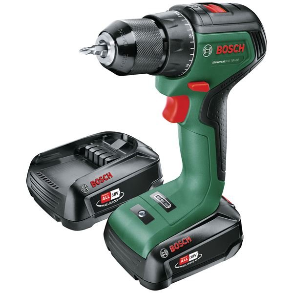 BOSCH - Perceuse visseuse Universaldrill 18V-60 avec 2 batteries