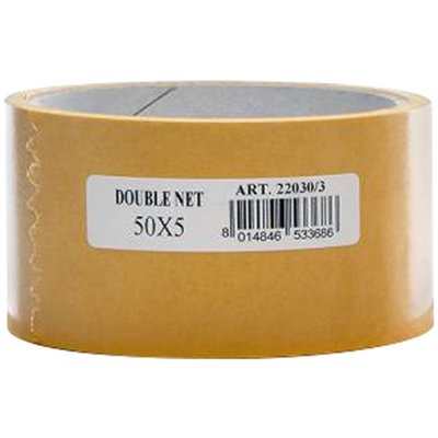 GEKO - Adhesif double face toile 50mm x 5m