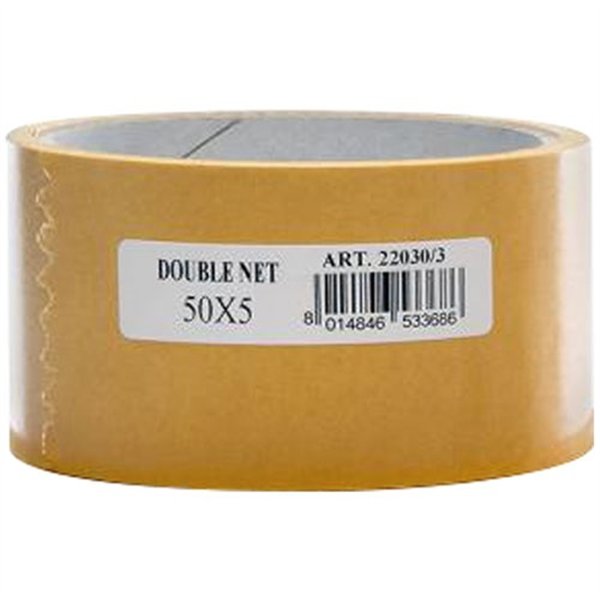 GEKO - Adhesif double face toile 50mm x 5m