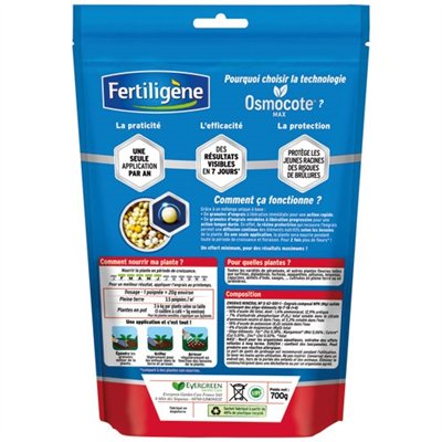 FERTILIGENE - Engrais osmocote fleurs du jardin doypack 700g