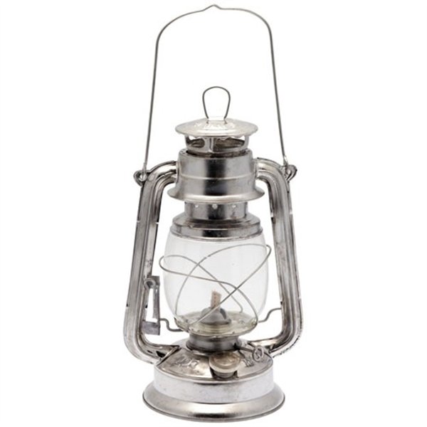 CAO - Lampe tempête ambiance h28cm métal alu couleur alu métal