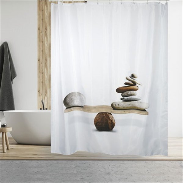 MSV - Rideau polyester 180x200cm Spirit