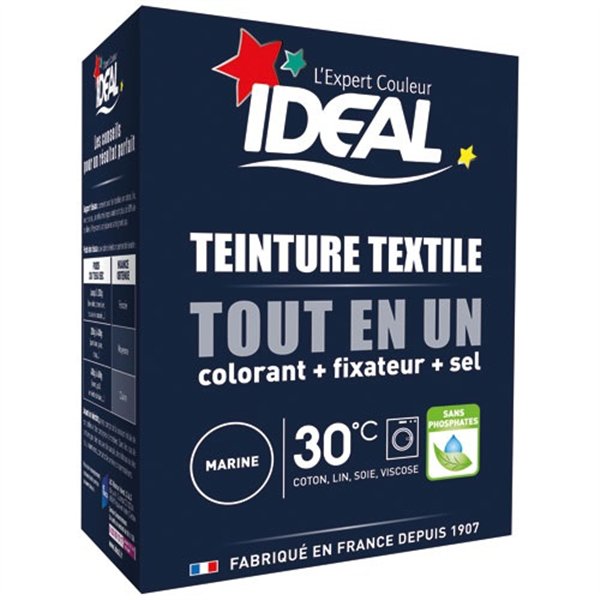 IDEAL - Teinture idéal tout en 1 230gr bleu marine