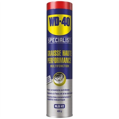 WD40 SPECIALIST - Wd40 spécialist graisse haute performance cartouche 400g