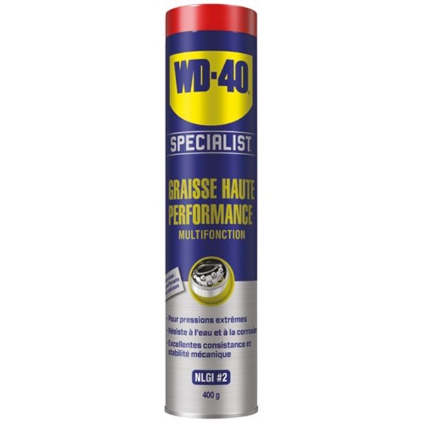 WD40 SPECIALIST - Wd40 spécialist graisse haute performance cartouche 400g