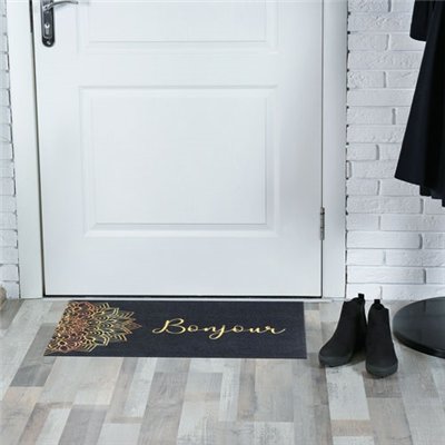 IDMAT - Tapis boston 40x60cm mandala bonjour