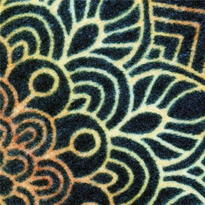 IDMAT - Tapis boston 40x60cm mandala bonjour