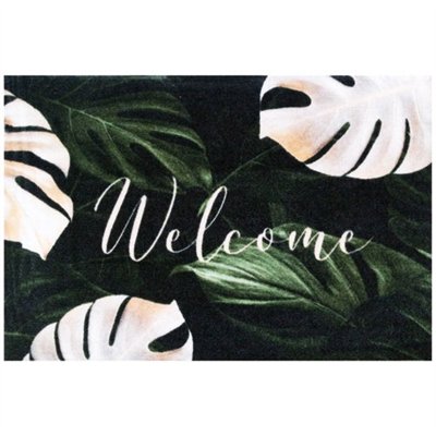 IDMAT - Tapis boston 40x60cm jungle welcome