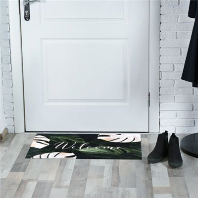 IDMAT - Tapis boston 40x60cm jungle welcome