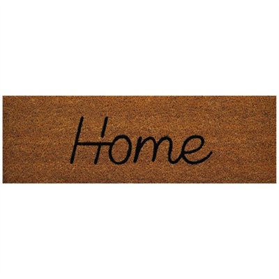 IDMAT - Tapis coco naturel marche 25x75cm épaisseur 15mm home