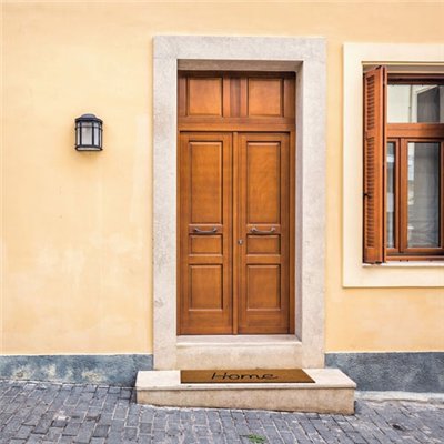 IDMAT - Tapis coco naturel marche 25x75cm épaisseur 15mm home