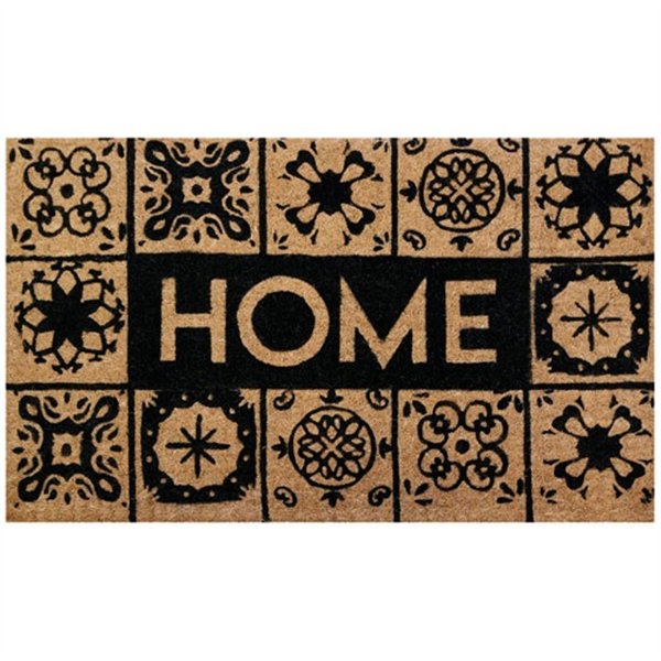 IDMAT - Tapis coco naturel 45x75cm épaisseur 35mm home carreau