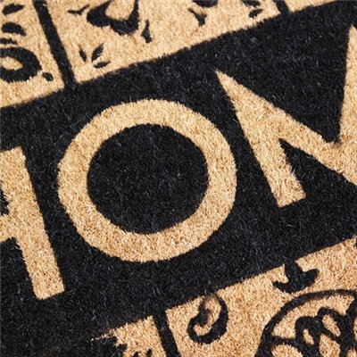 IDMAT - Tapis coco naturel 45x75cm épaisseur 35mm home carreau