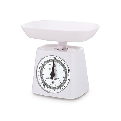 TERRAILLON - BALANCE MECANIQUE 14693 5KG BOL AMOVIBLE 0,5L BLANC