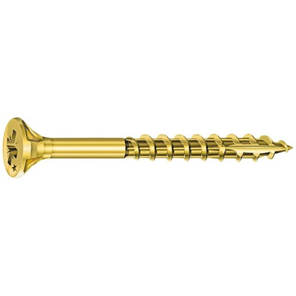 VYNEX - Vis rocket minivybac pozidriv tête fraisée 5x60mm x10