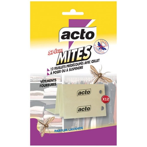 ACTO - Acto feuillets mites textiles sachet de 10