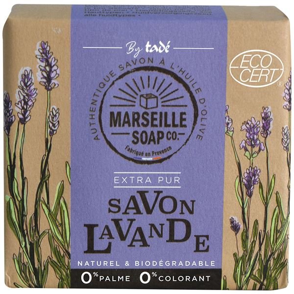 MARSEILLE SOAP - Savon de Marseille lavande Ecocert 100 g