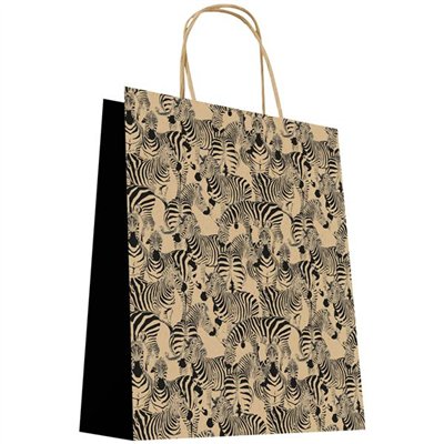 LES COULEURS DE L'EMBALLAGE - Sac cabas herbe 24x32cm