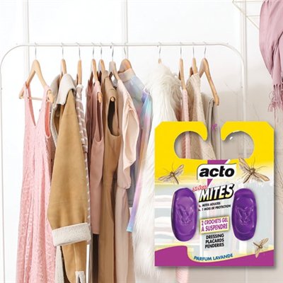 ACTO - Acto crochet spécial mites textile x 2