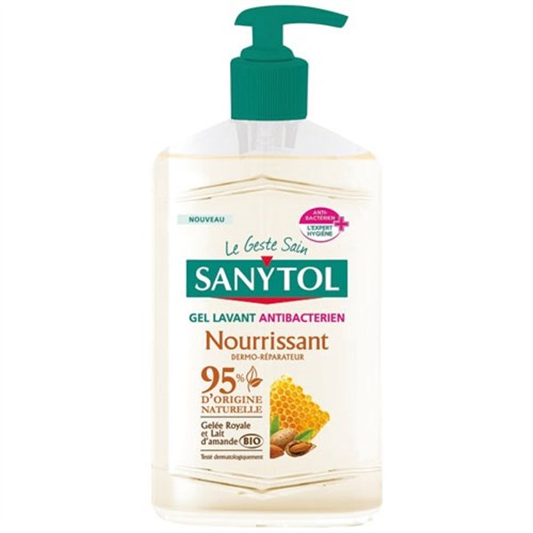 SANYTOL - Sanytol gel lavant mains antibacterien nourrissant 250ml