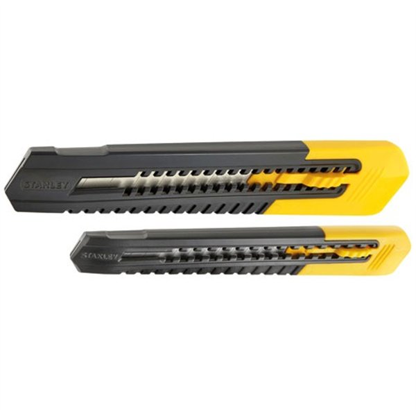 STANLEY - Cutters 9 et 18 mm sm Lot de 2