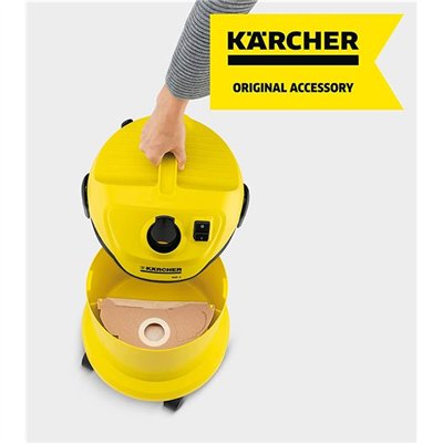 KARCHER - Sachets filtre (x5) papier pour aspirateur WD2 - 6.904-322.0