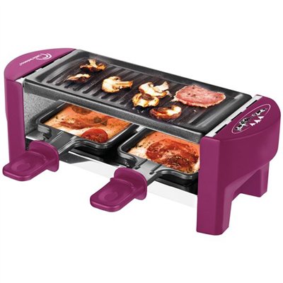 LITTLE BALANCE - Raclette 2 personnes Prune - Meuuuh...! - 8615