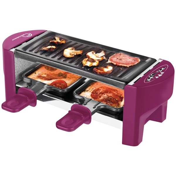 LITTLE BALANCE - Raclette 2 personnes Prune - Meuuuh...! - 8615