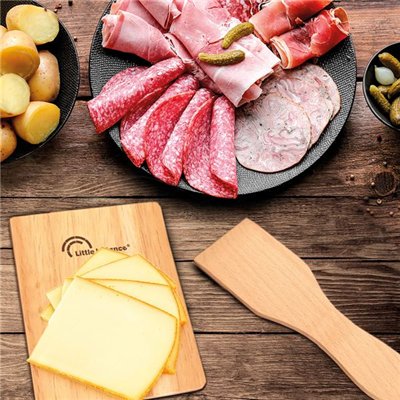 LITTLE BALANCE - Set 4 spatules + 4 planchettes bois