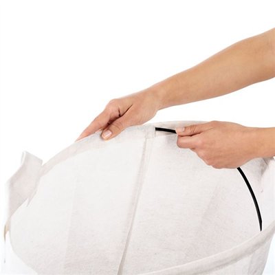 RAYEN - Panier à linge pliant 70 litres 55 x 40 cm