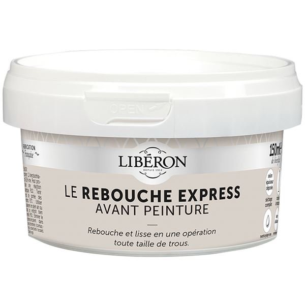 LIBERON - Rebouche express blanc pot 150 ml