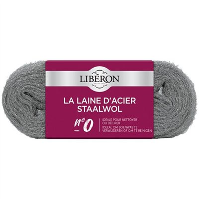 LIBERON - Laine acier n° 0 3x30g liberon